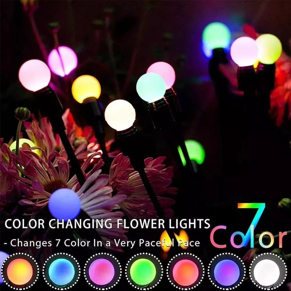 Miniatura 4 de Luces Solares De Jardin 7 Colores